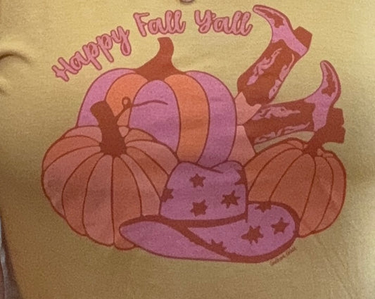 Happy Fall Y'all Tee