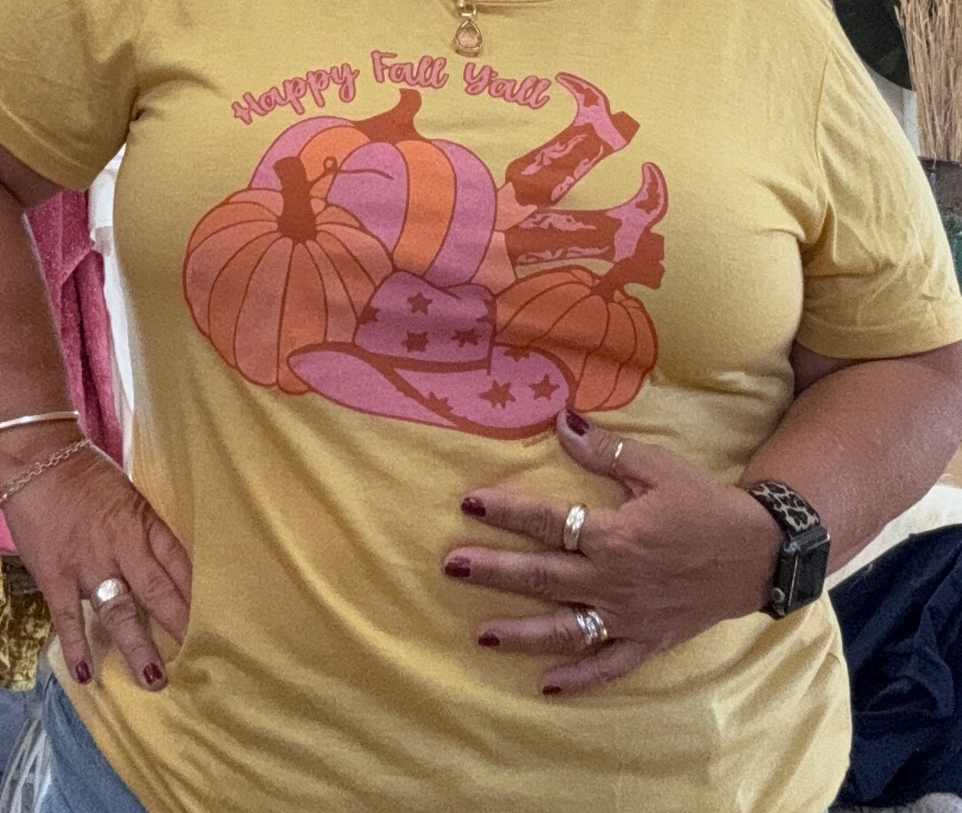 Happy Fall Y'all Tee