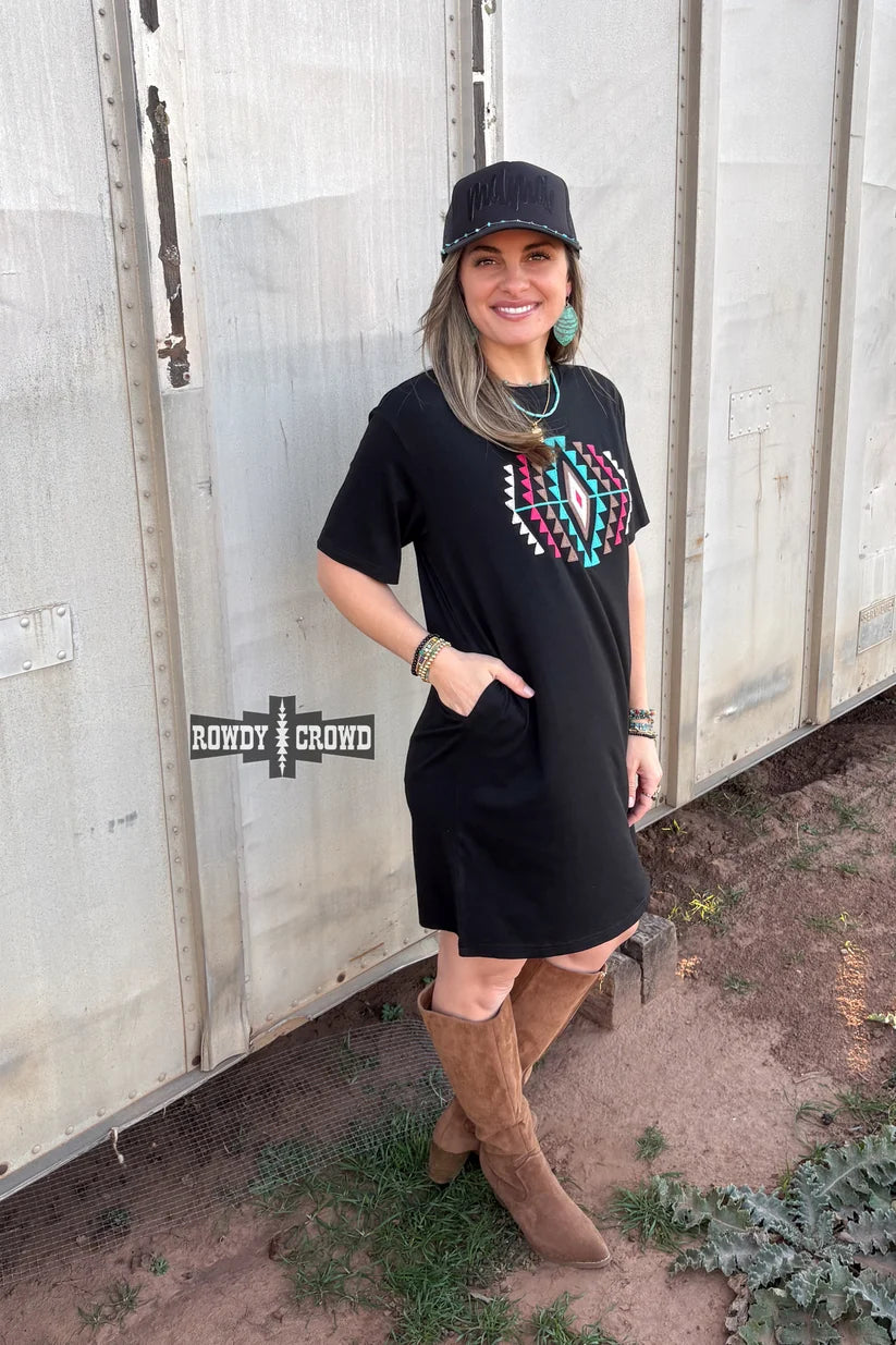 Desert Rose Tee Dress