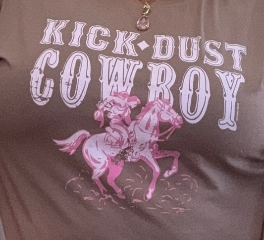 Kick Dust Cowboy Tee