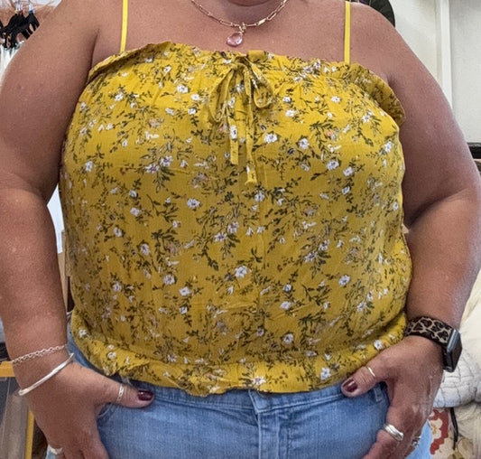Floral Crop Top