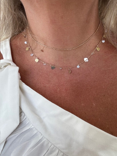 Dainty Double Chain - Gold