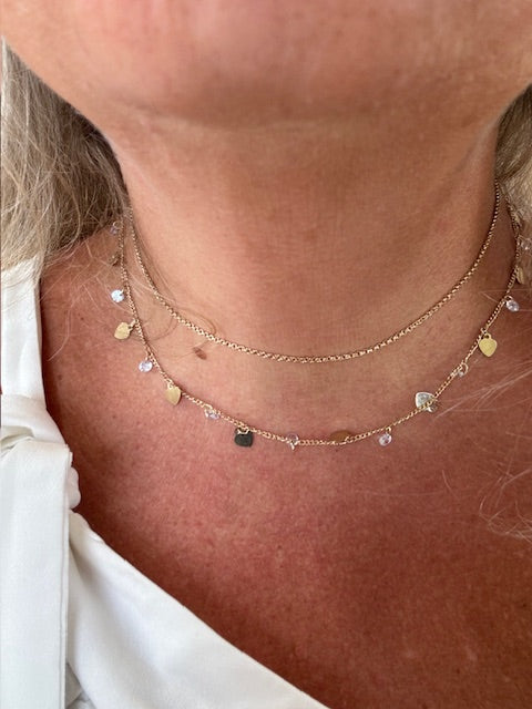 Dainty Double Chain - Gold