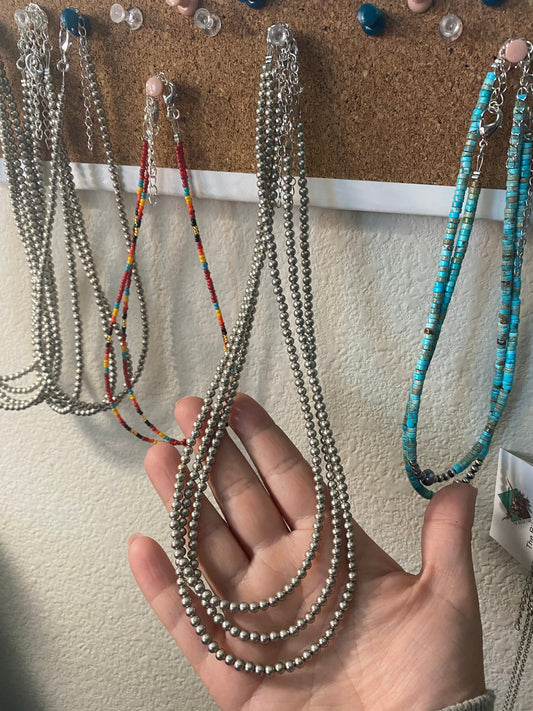 Navajo Pearls 18" Necklace