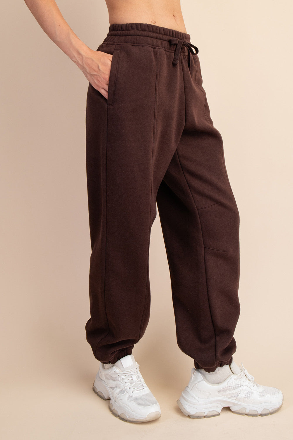 FRENCH TERRY FLEECE JOGGER SWEATPANT