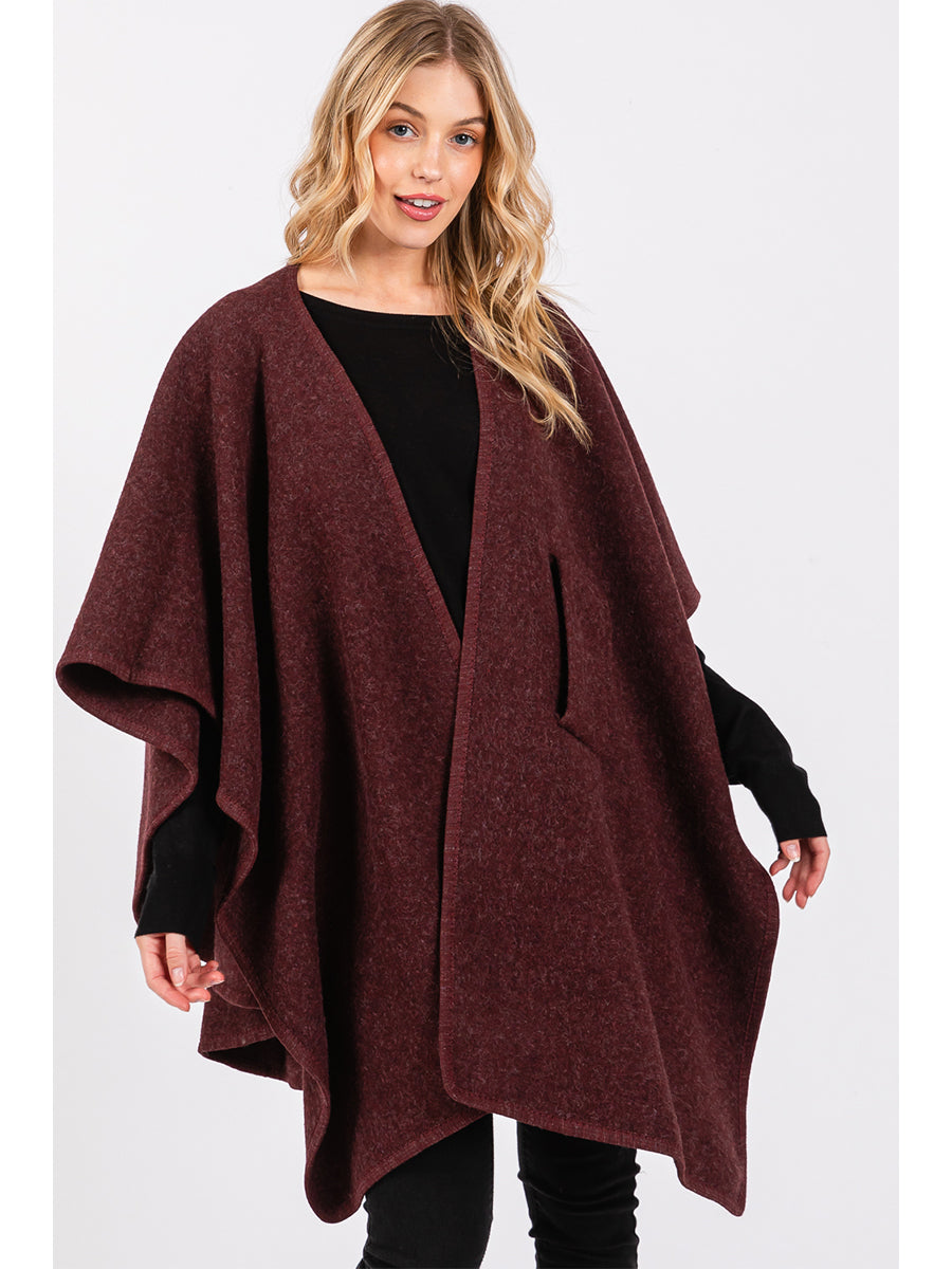 Interlock Wrap - Burgundy