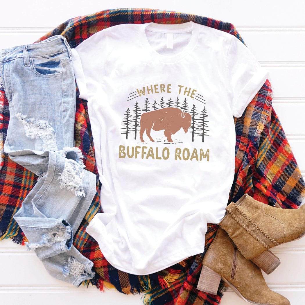 Where the Buffalo Roam Tee