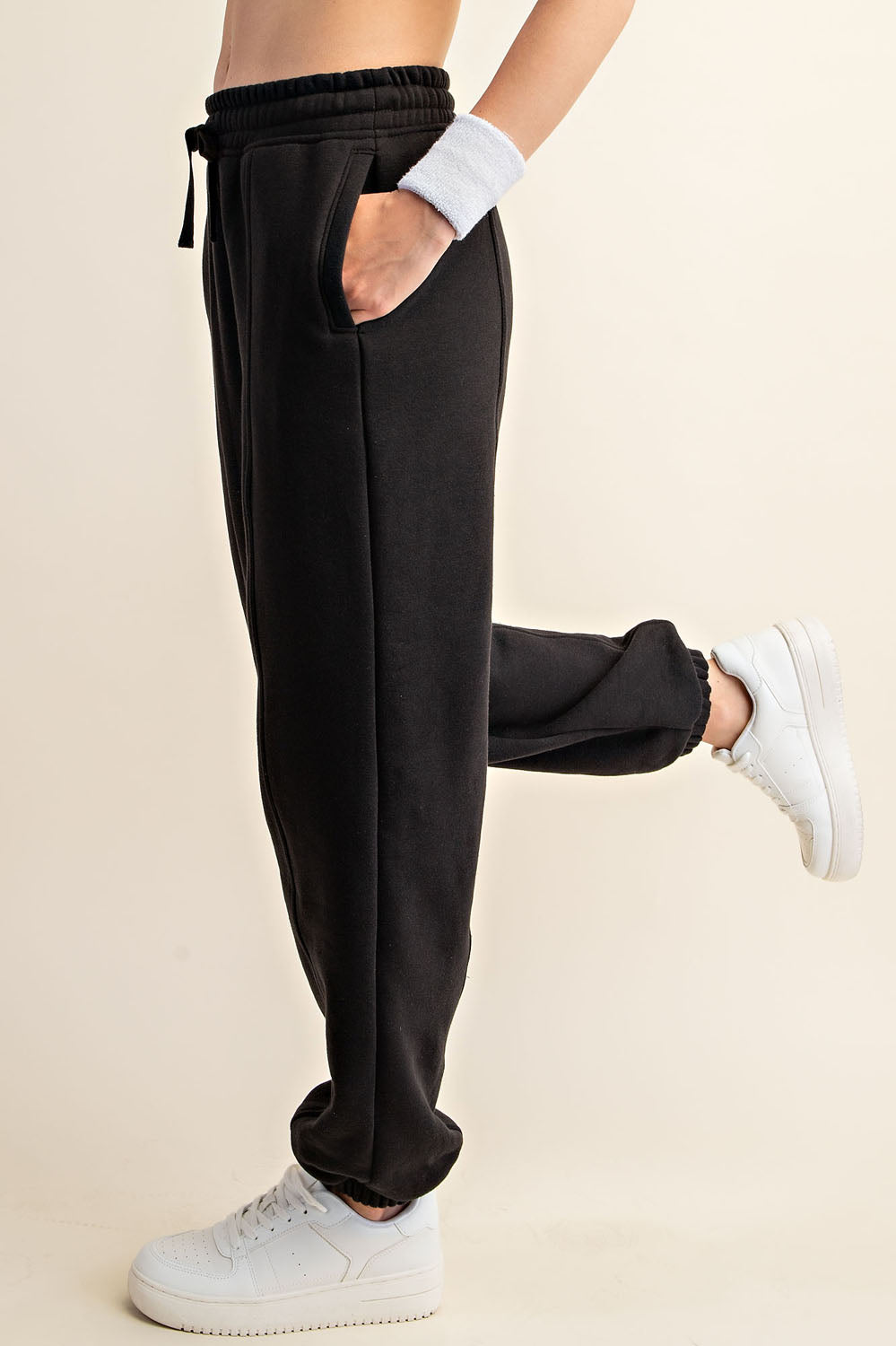 FRENCH TERRY FLEECE JOGGER SWEATPANT