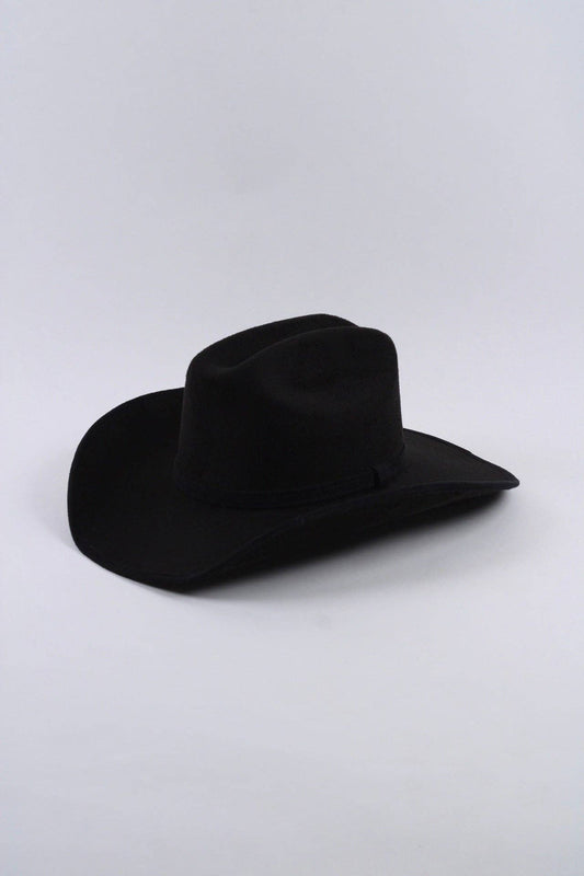 Texana Vegan Suede Cowboy Hat Classic - Black