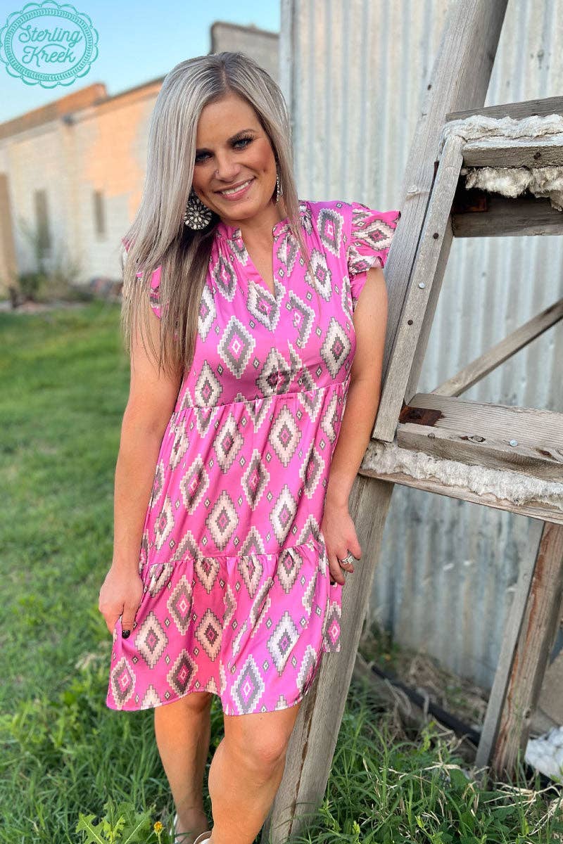 Needed Me Dress Pink