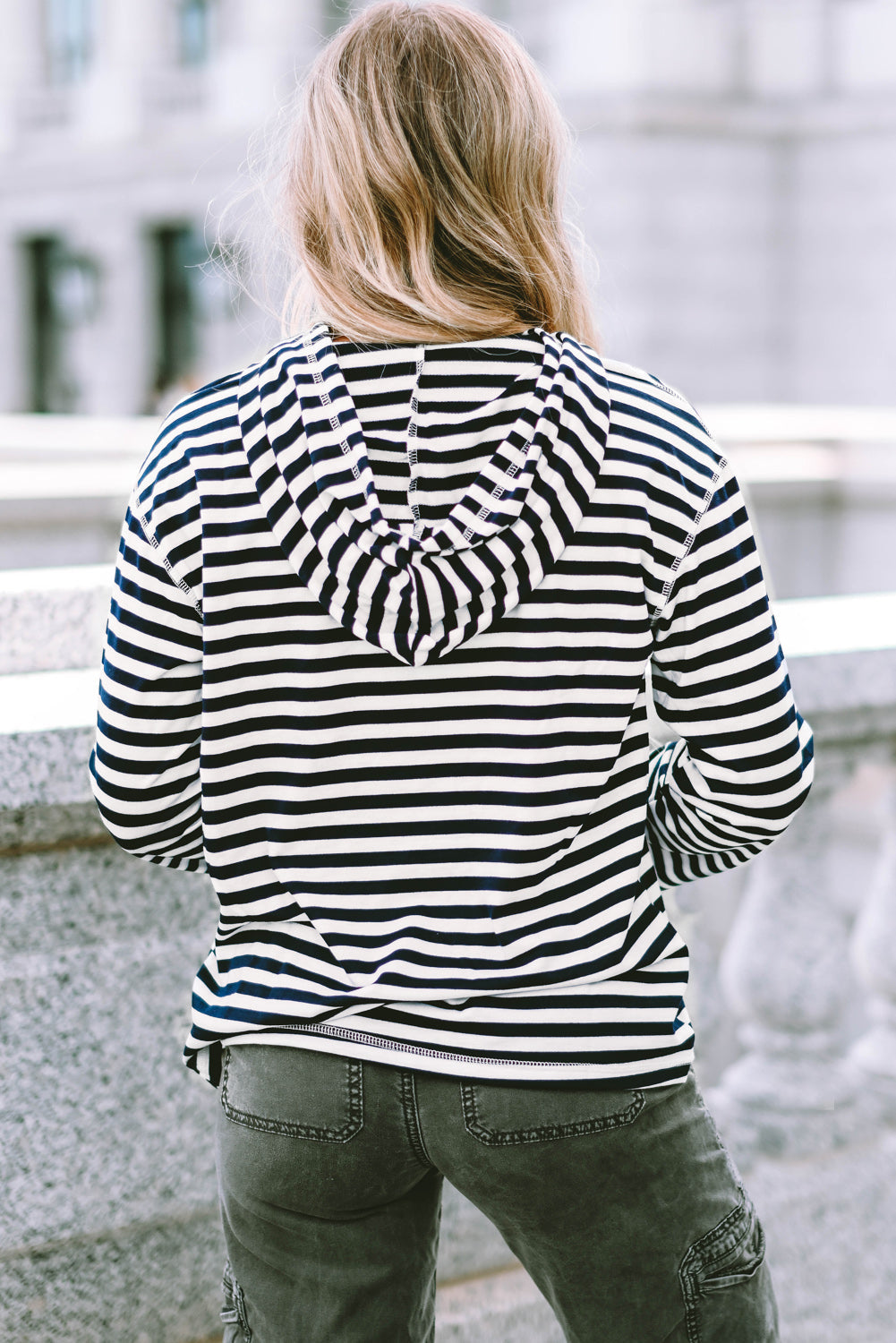 Striped Hoodie