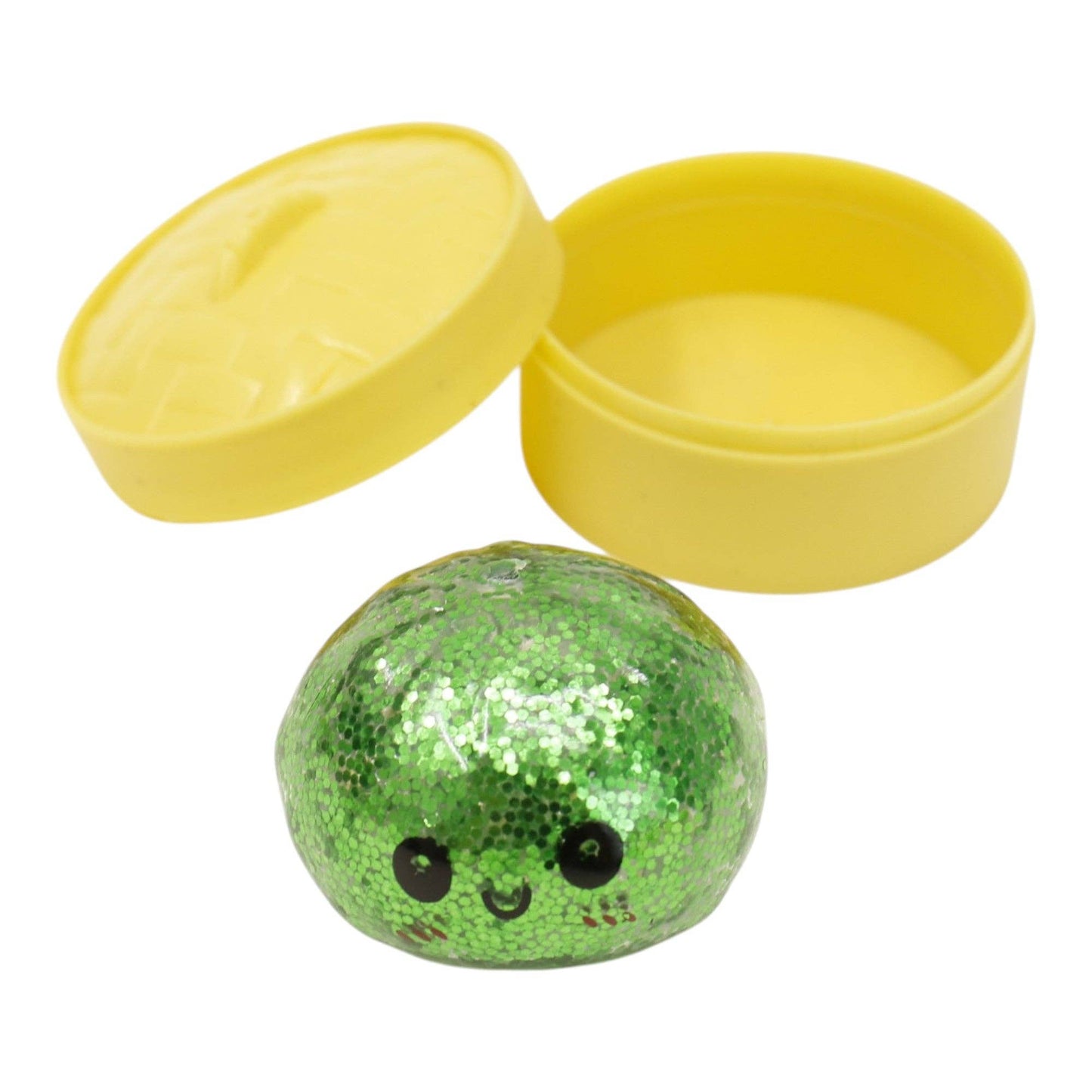 Mystery Mini Glitter Gel Bead Squishy Dumpling With Steamer