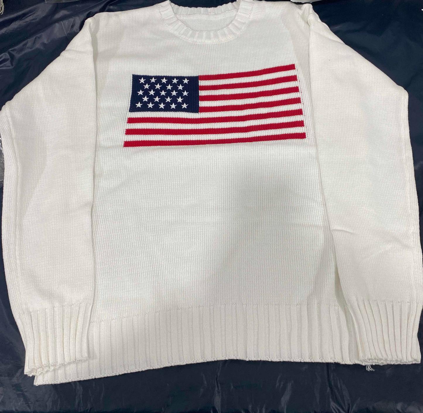 American Flag Sweater