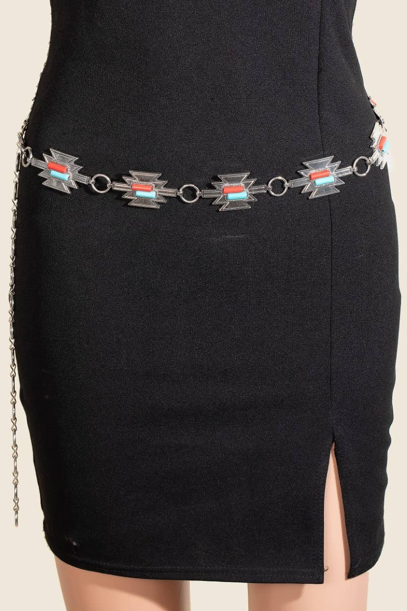 Southwestern Geometric Chain Belt