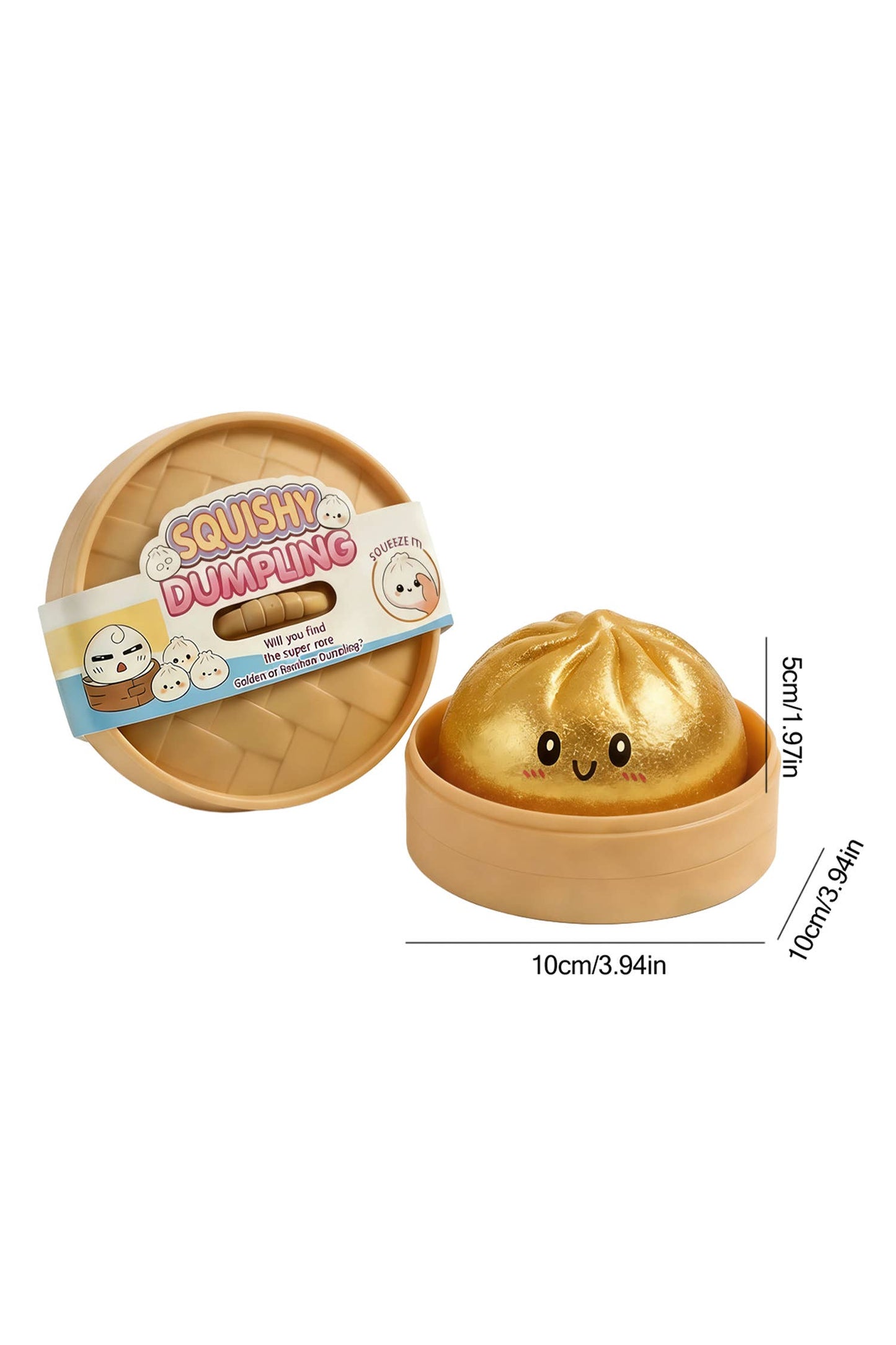 Dumpling Squishy Stress Relief Squeeze Toy