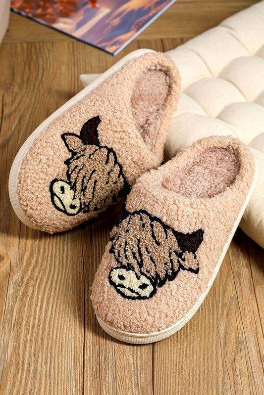 Highland Cow Slippers