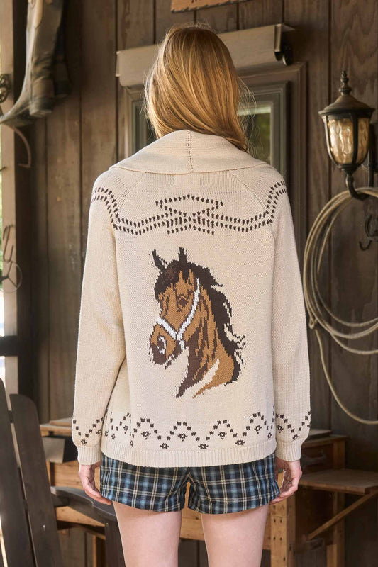 Horse Cardigan