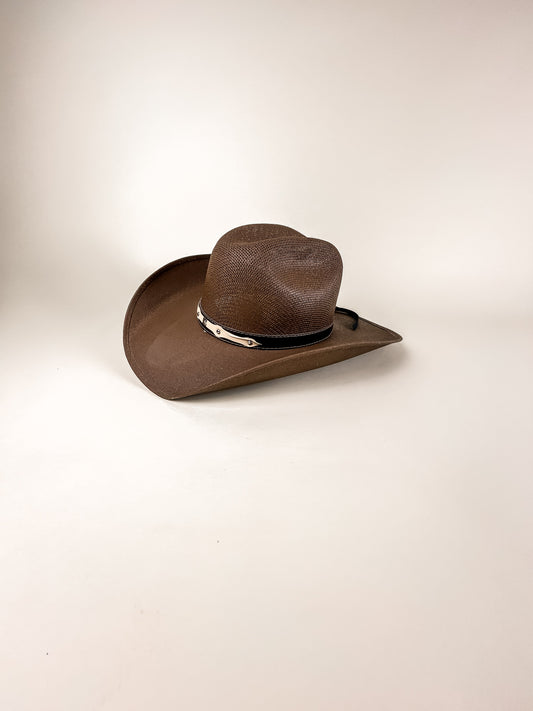 Midland Structured Cowboy Hat - Brown