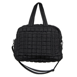 Quilted Weekend Duffel Bag