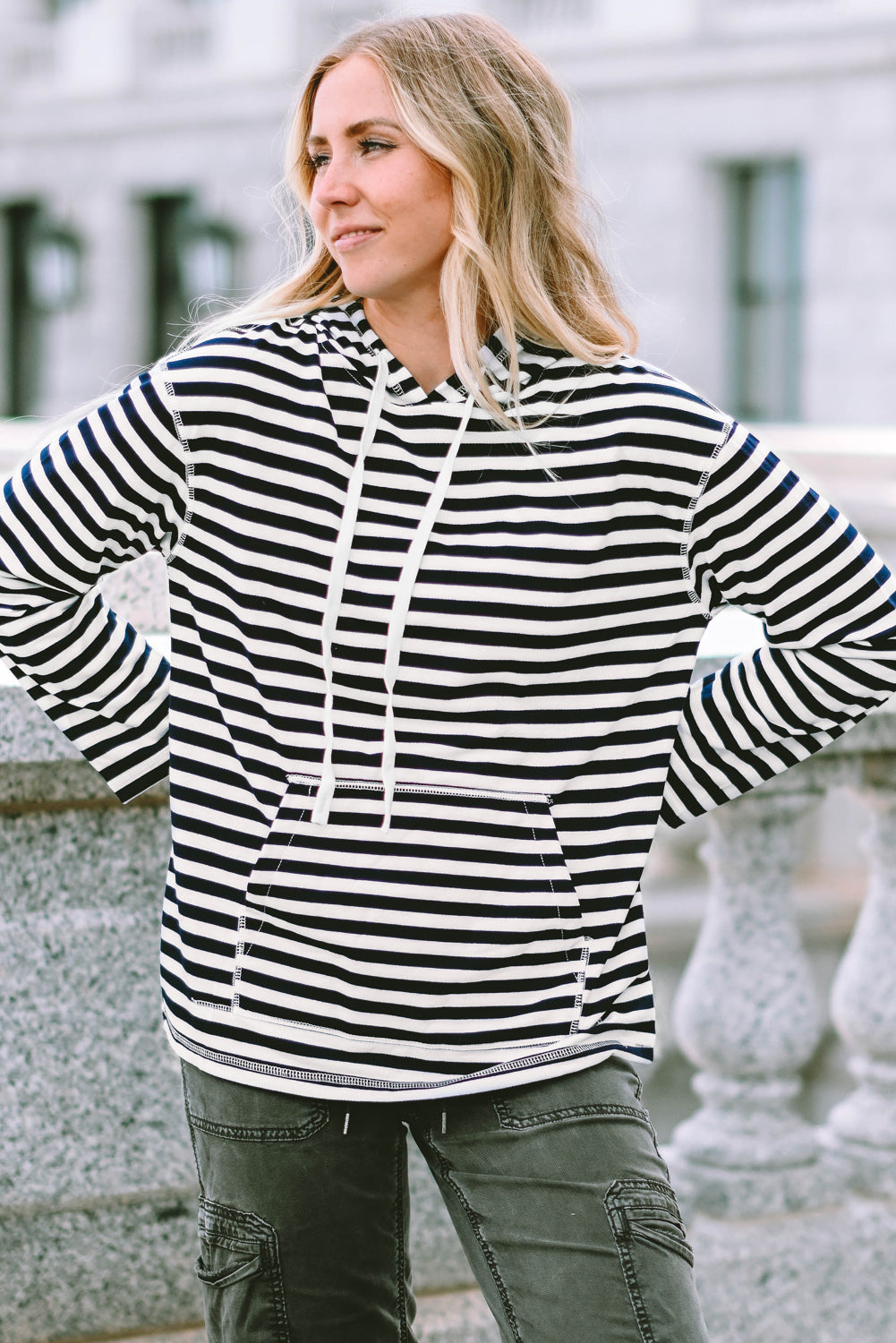 Striped Hoodie