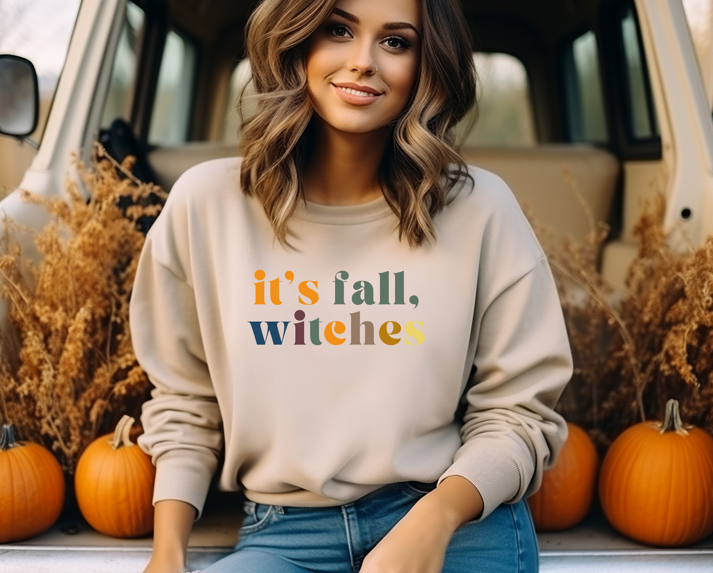 It's Fall Witches Sweatshirt